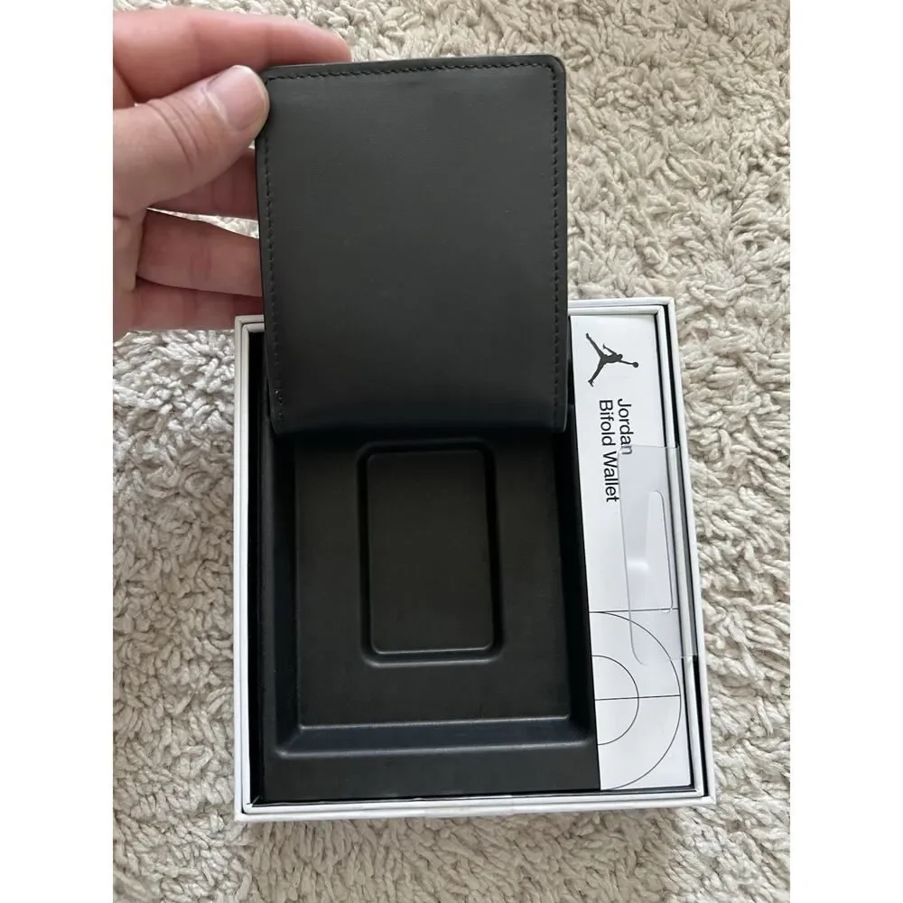 Jordan Jumpman Ingot Bifold Wallet Men’s Black Style MA0819-023 NWT